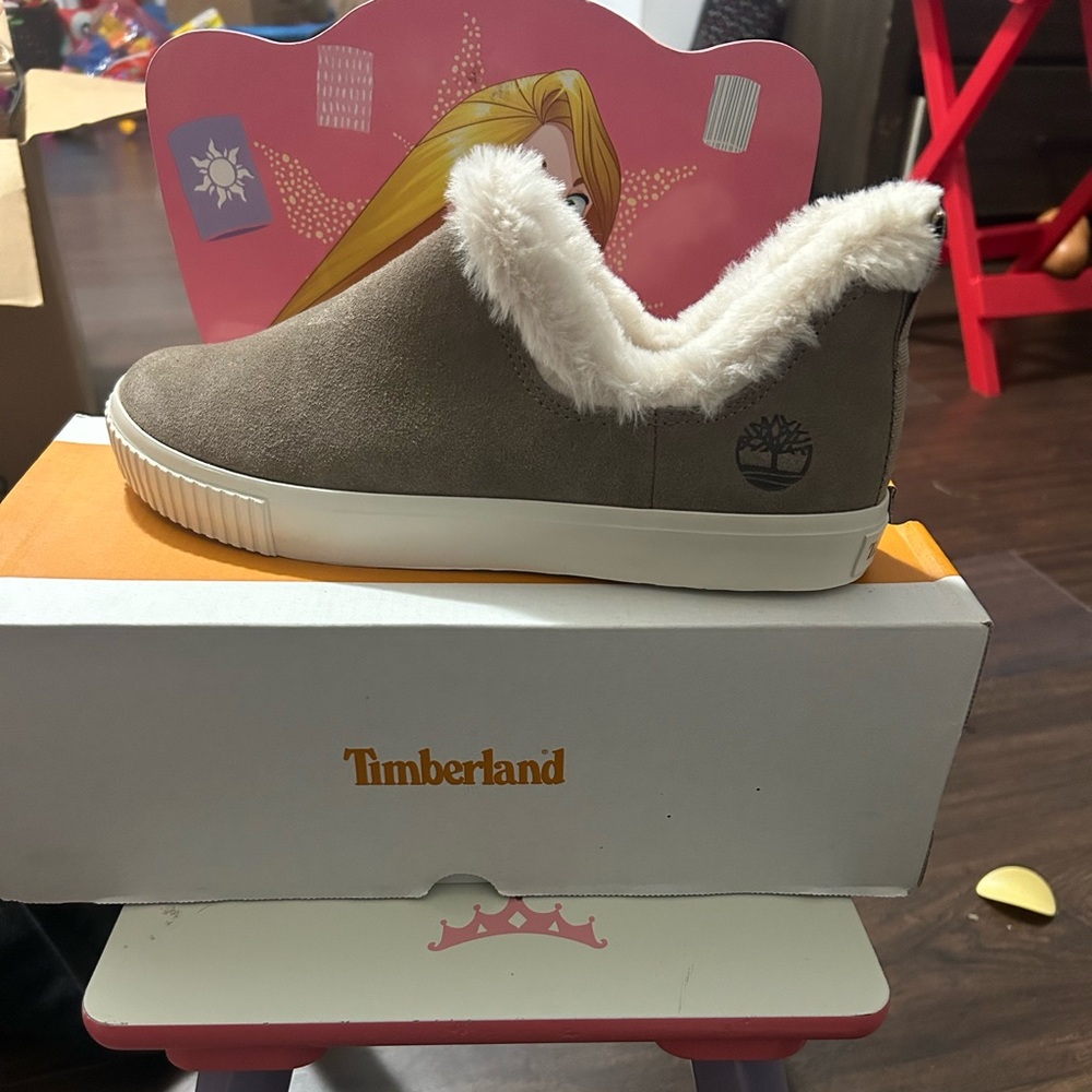 Timberland slip on Booties